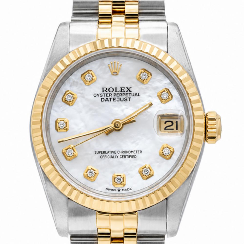 Rolex DateJust 31MM Midsize 68273 Watch